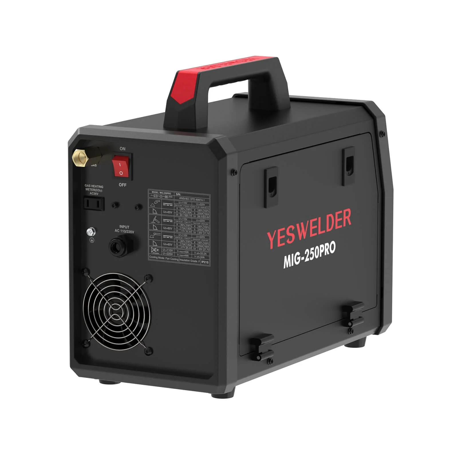 MIG-250PRO MIG Welder with Pulse & Spool Gun Compatible - Image 4