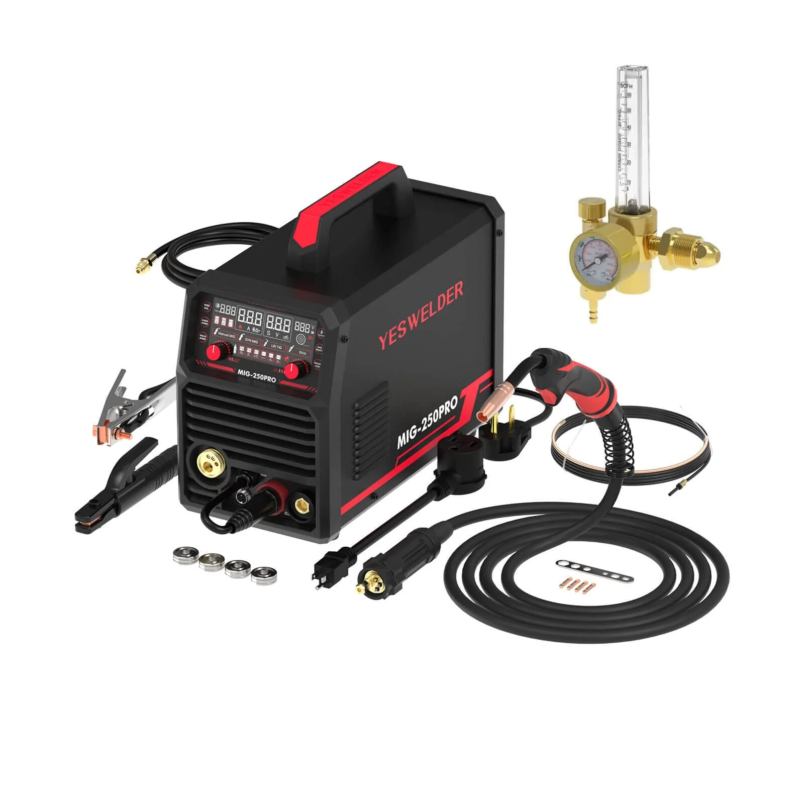 MIG-250PRO MIG Welder with Pulse & Spool Gun Compatible - Image 8