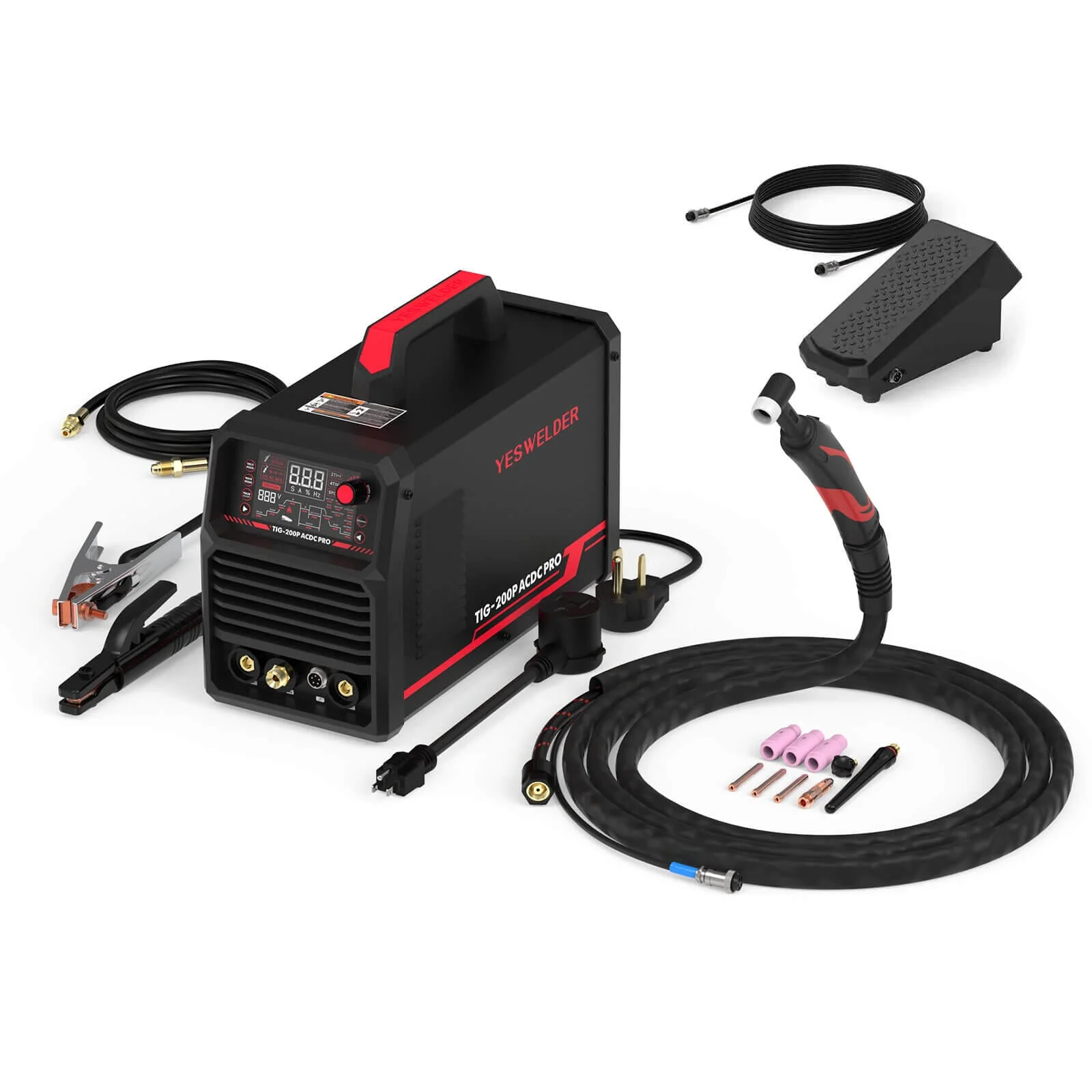 TIG-200P-ACDC-PRO AC/DC Aluminum TIG Welder - Image 4