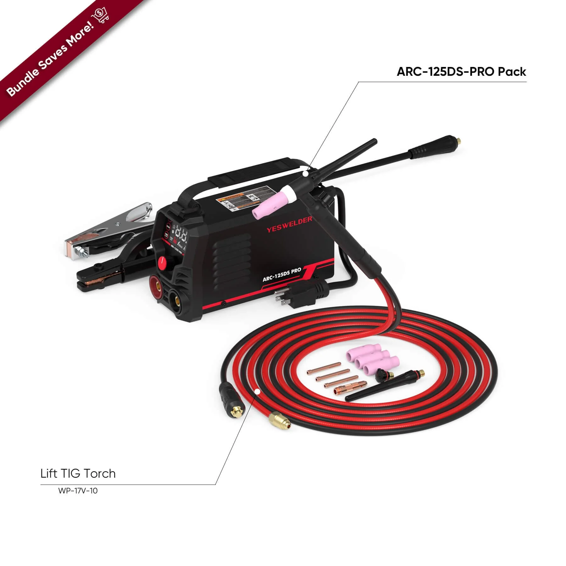 ARC-125DS-PRO 110V Mini Portable Stick Welder - Image 5