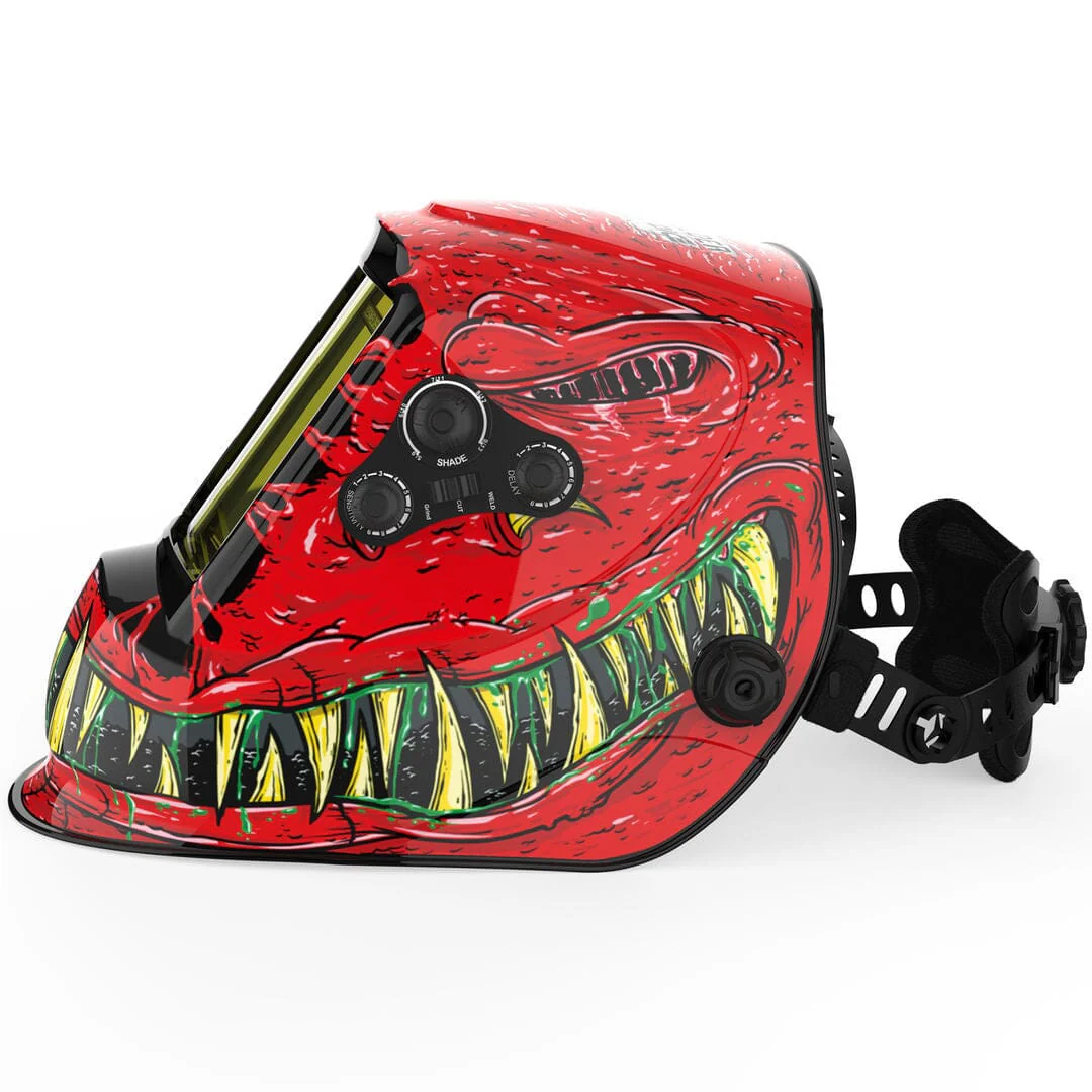 LYG-M800H-RH Rion Graphic Auto-Darkening Welding Helmet - Image 3