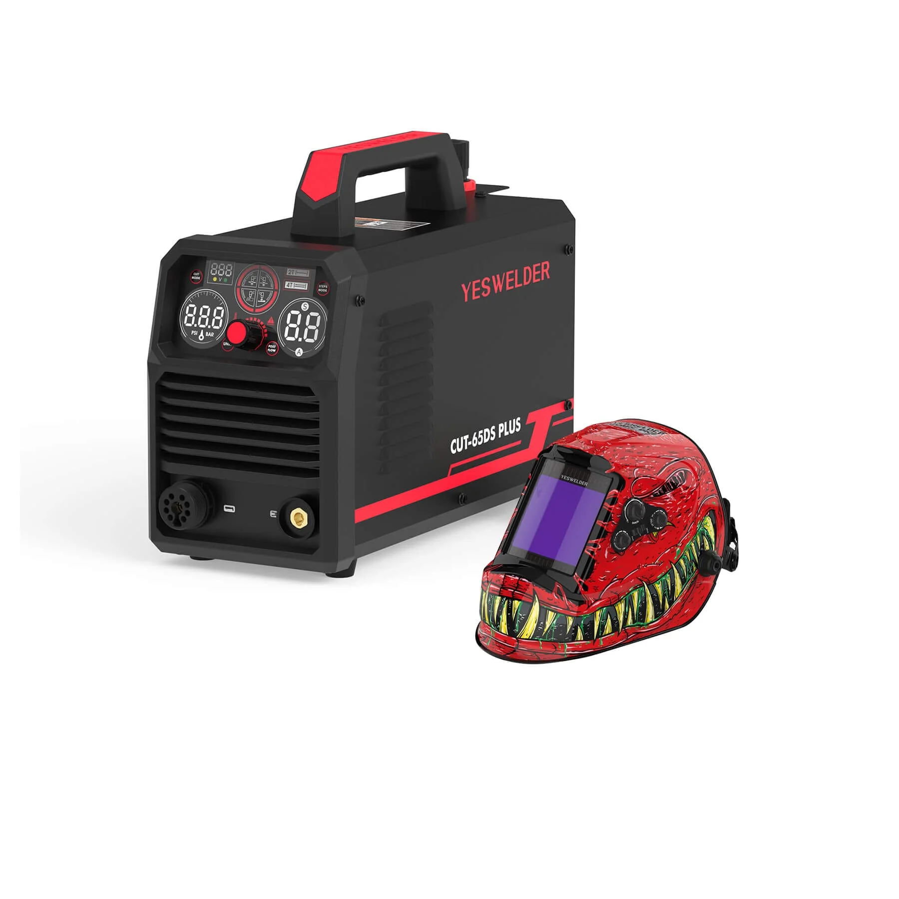 LYG-M800H-RH Rion Graphic Auto-Darkening Welding Helmet - Image 9