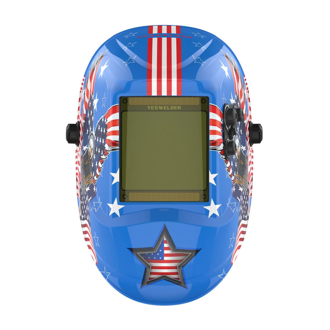 LYG-M800H-B Large View Auto Darkening Welding Helmet - Image 2