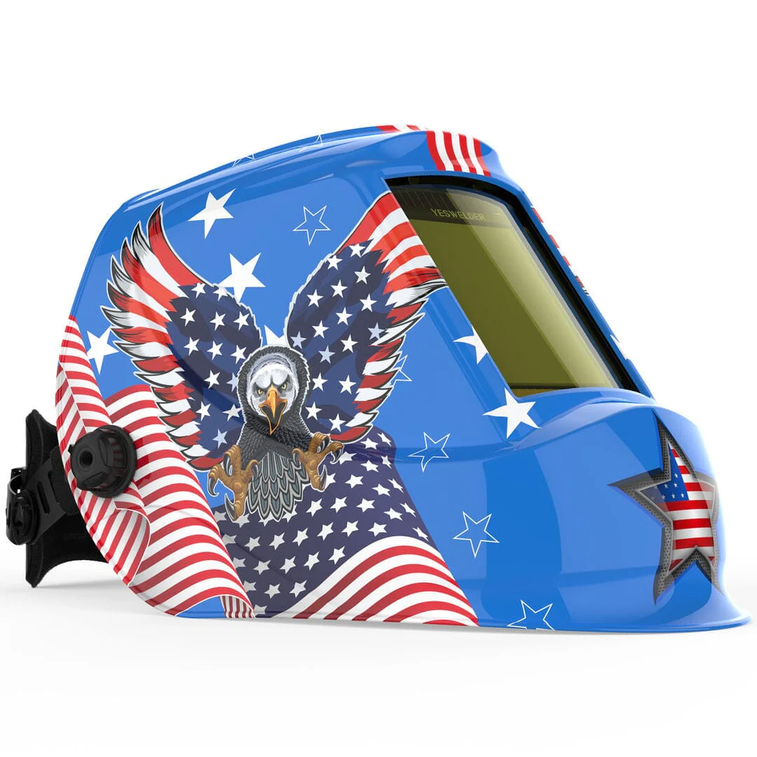 LYG-M800H-B Large View Auto Darkening Welding Helmet - Image 5