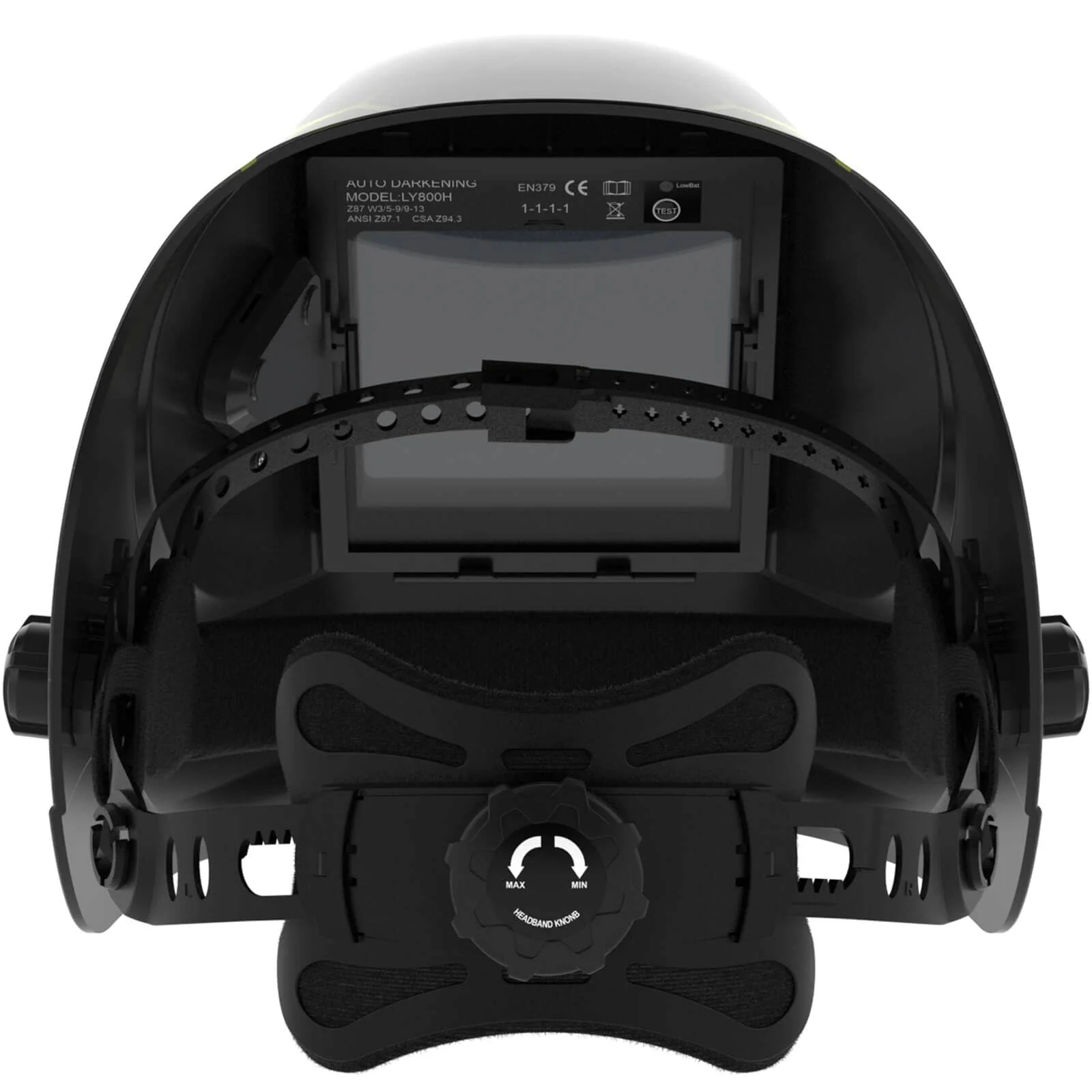 LYG-M800HP-A Large View Auto Darkening Welding Helmet - Image 4