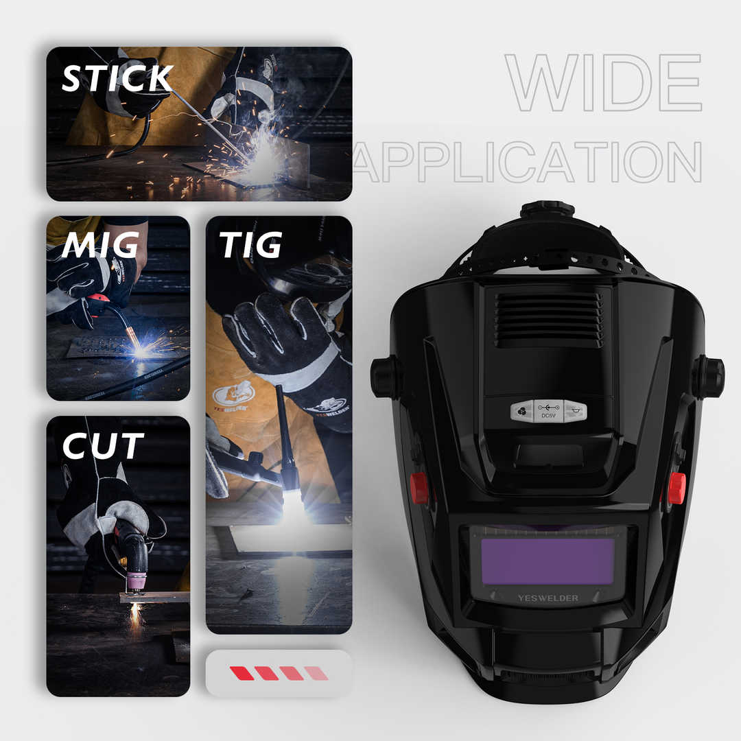 LYG-W700A Auto Darkening Welding Helmet - Image 7
