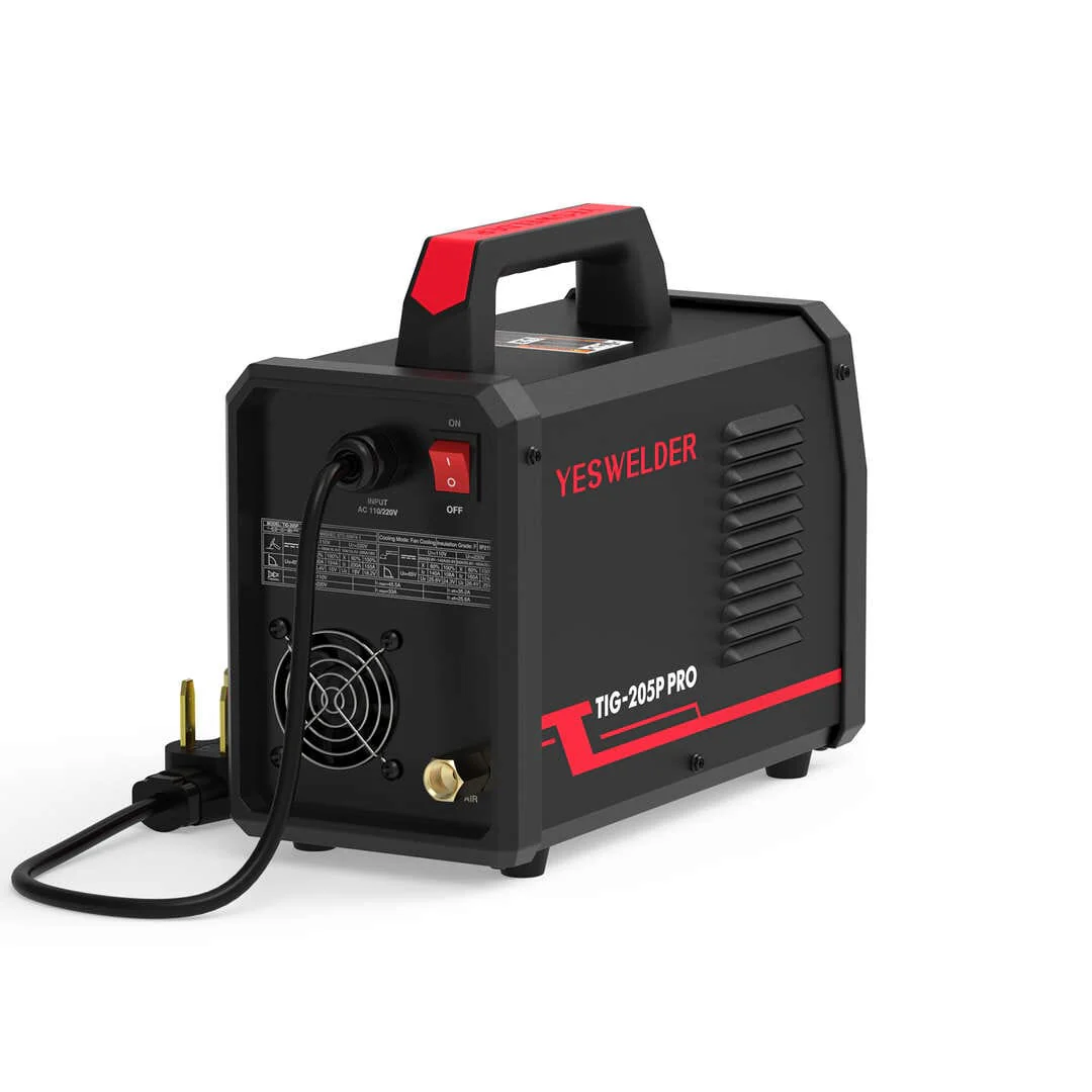 TIG-205P-PRO Pulse TIG Welder Stick/DC TIG/Pulse TIG 3 In 1 TIG Welder - Image 6