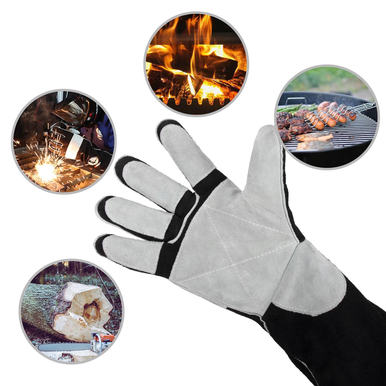 AP-1166 Heat Resistant Welding Gloves - Image 3