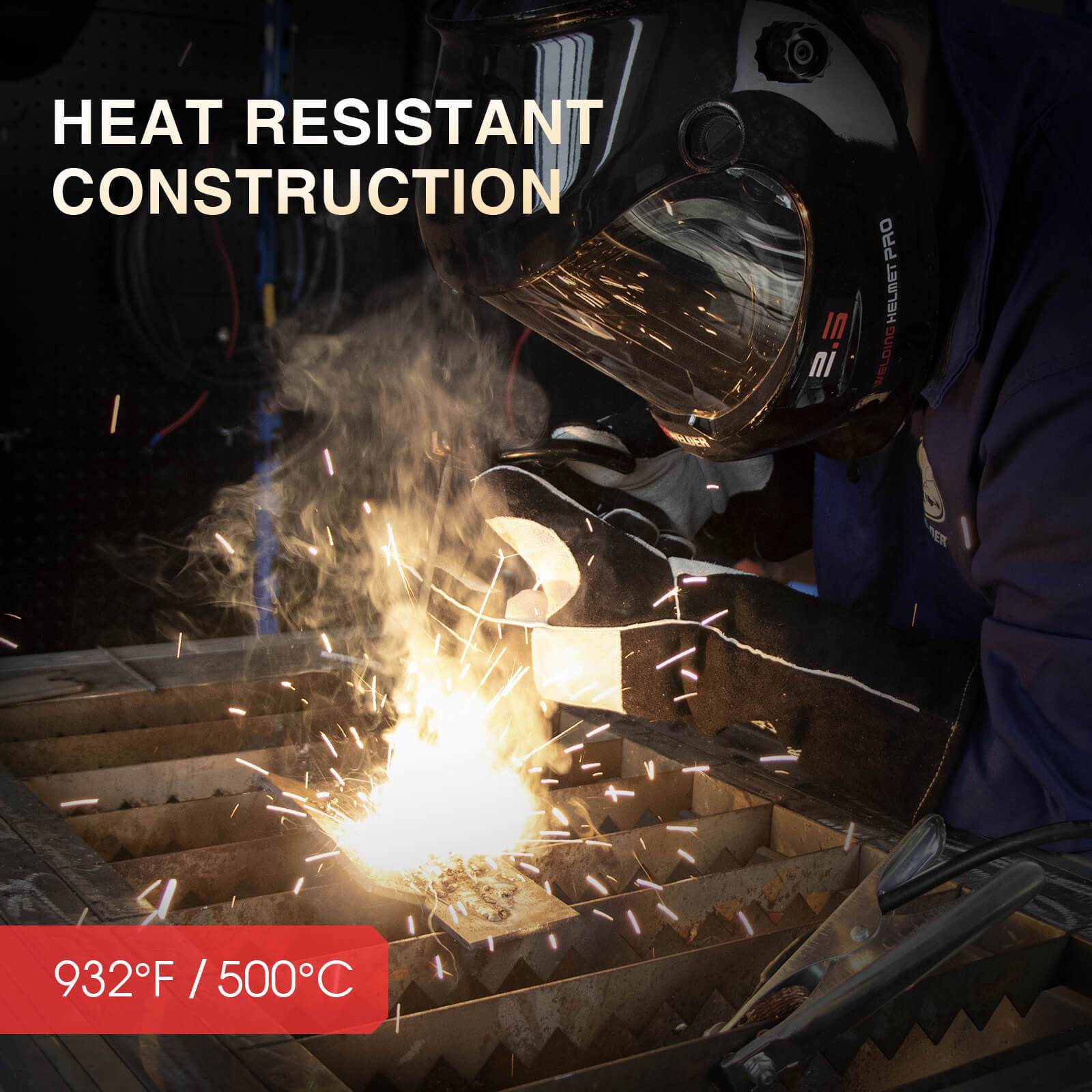 AP-1166 Heat Resistant Welding Gloves - Image 4