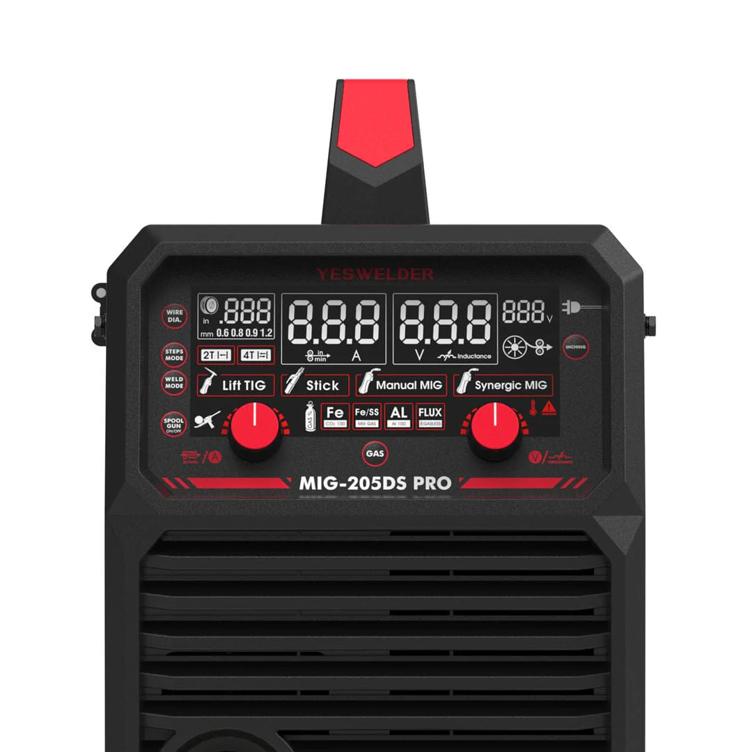 MIG-205DS-Pro Multi-Process MIG Aluminum Welder - Image 6