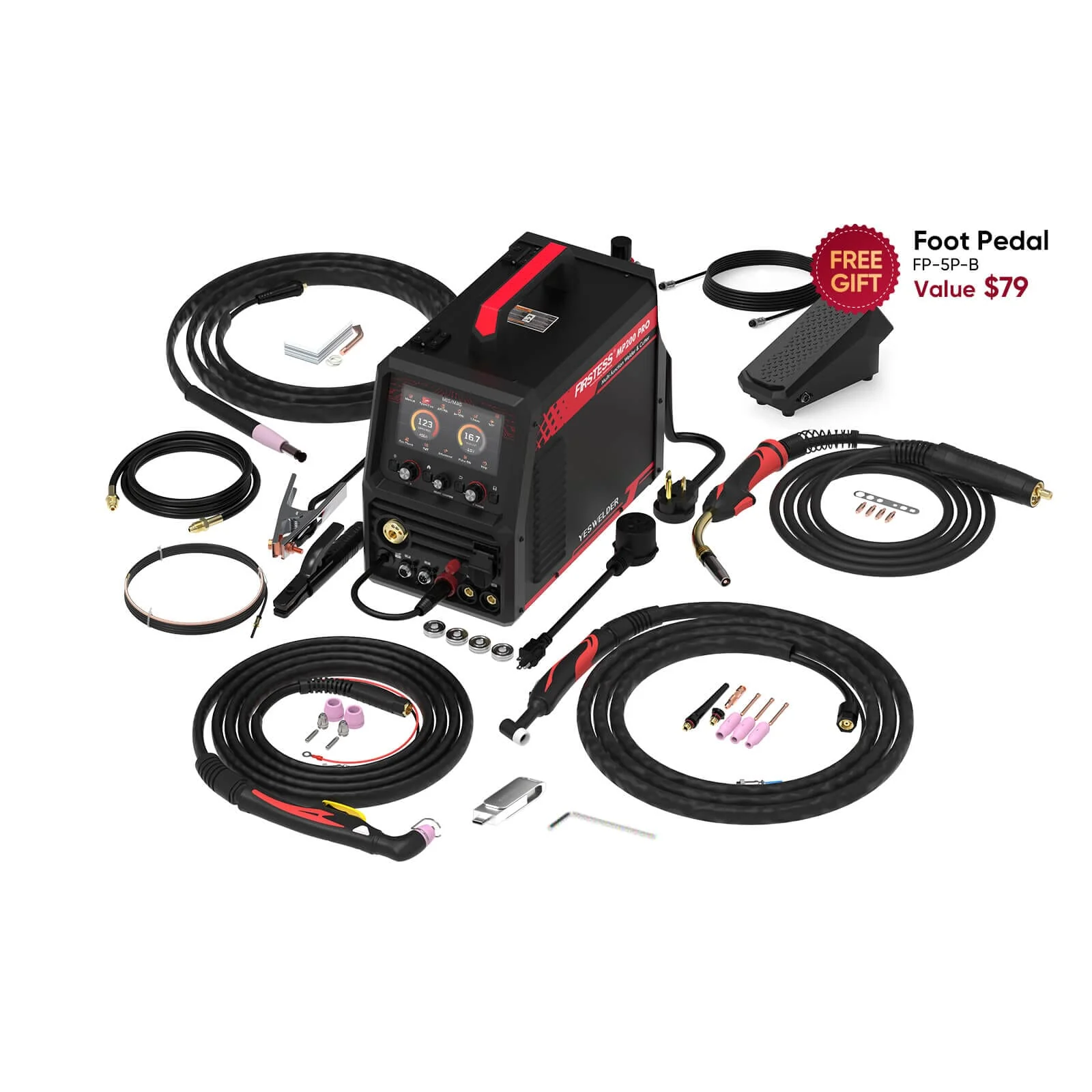 FIRSTESS MP200-PRO All-in-1 Welder & Cutter - Image 8