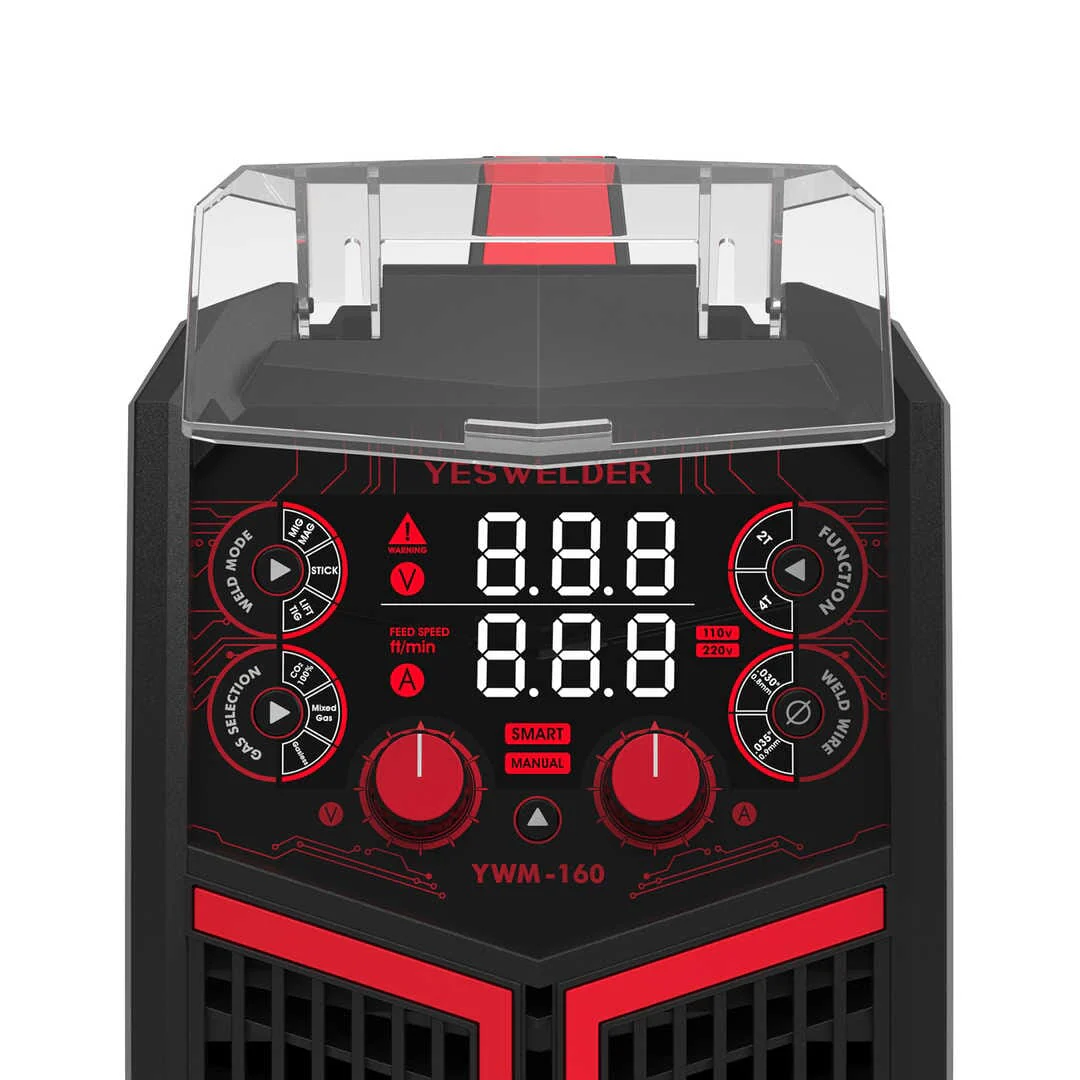 YWM-160 Flexible Manual MIG Controlled Multi-process MIG Welder - Image 4