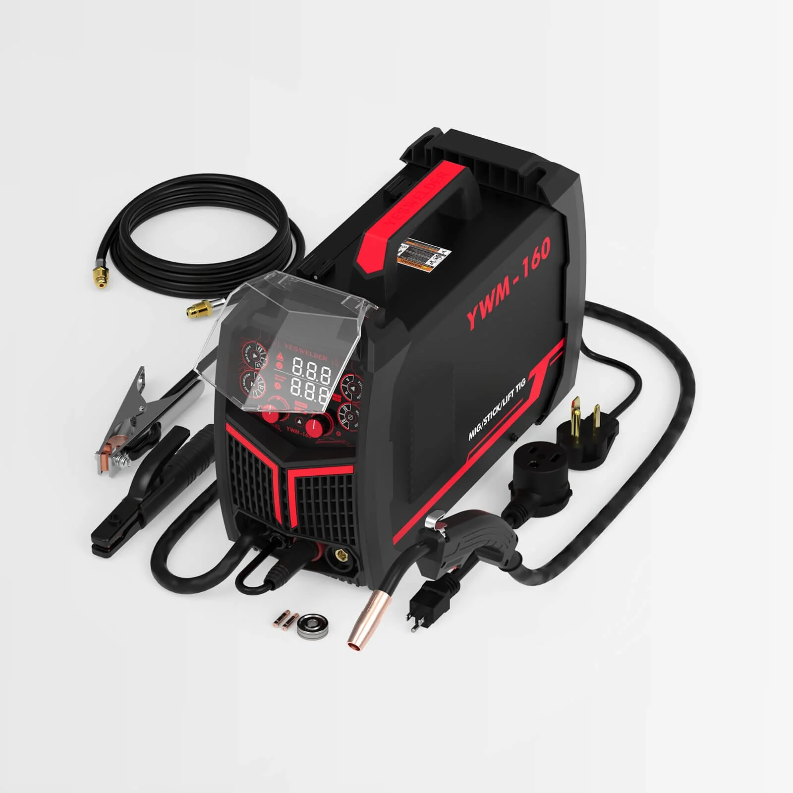 YWM-160 Flexible Manual MIG Controlled Multi-process MIG Welder - Image 8