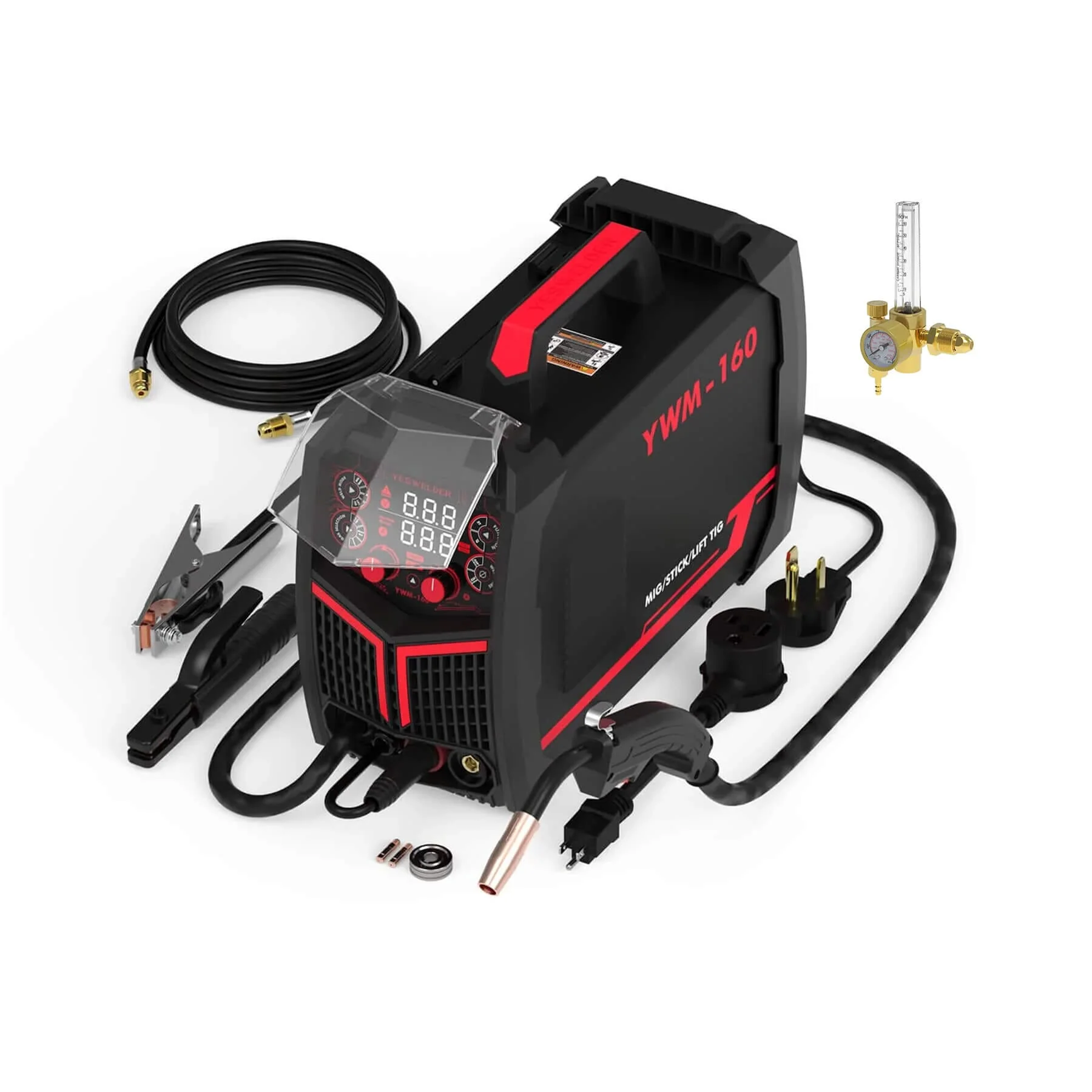 YWM-160 Flexible Manual MIG Controlled Multi-process MIG Welder - Image 9