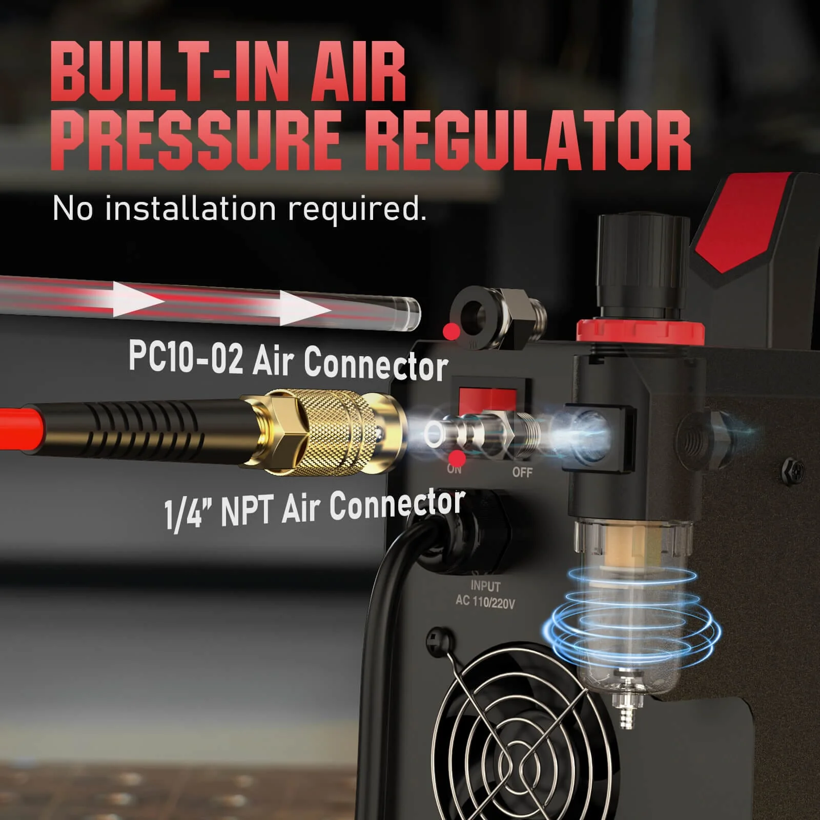 CUT-55DS PLUS Plasma Cutter – High-Frequency Pilot Arc - Image 3