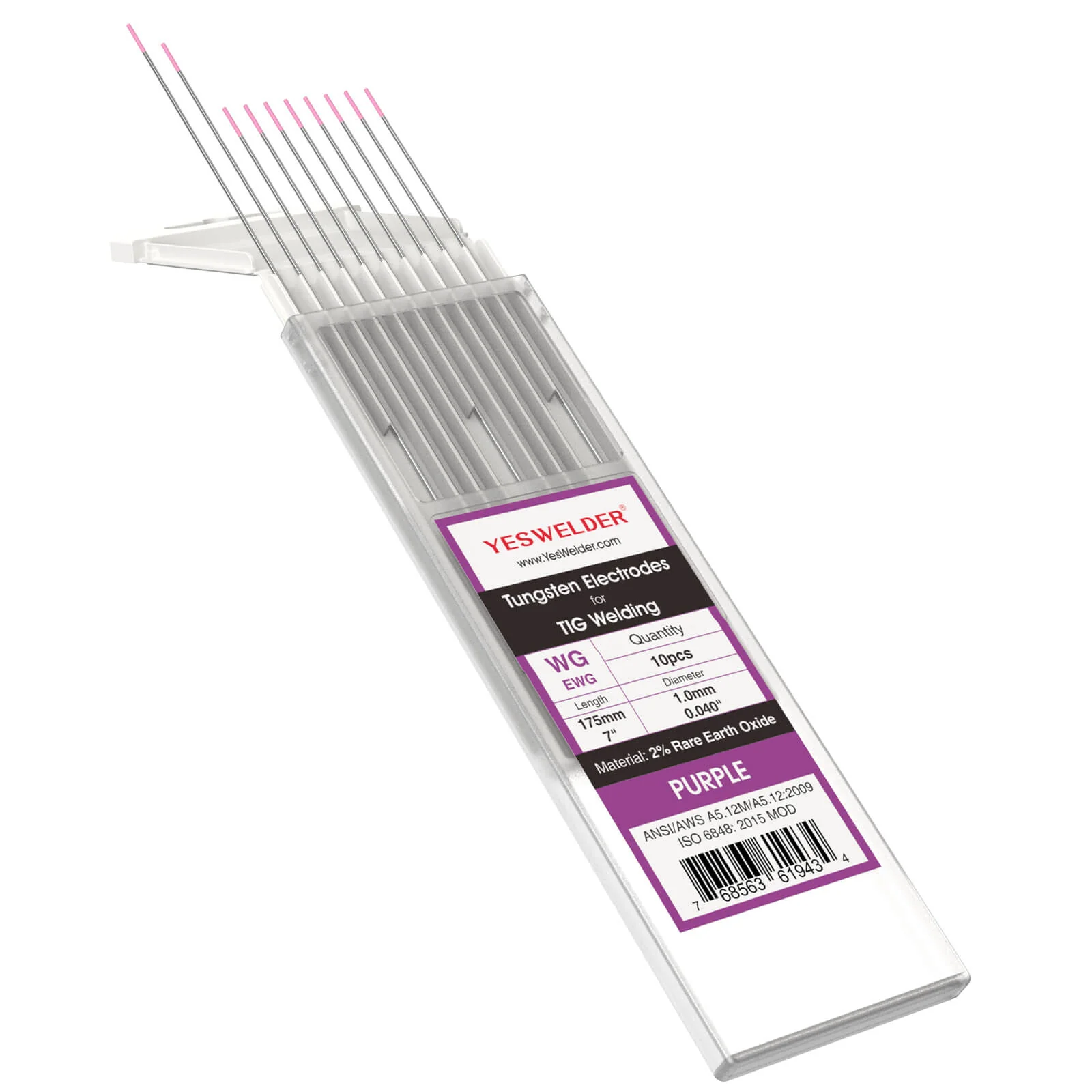 WX Series Rare Earth TIG WeldingTungsten Electrode