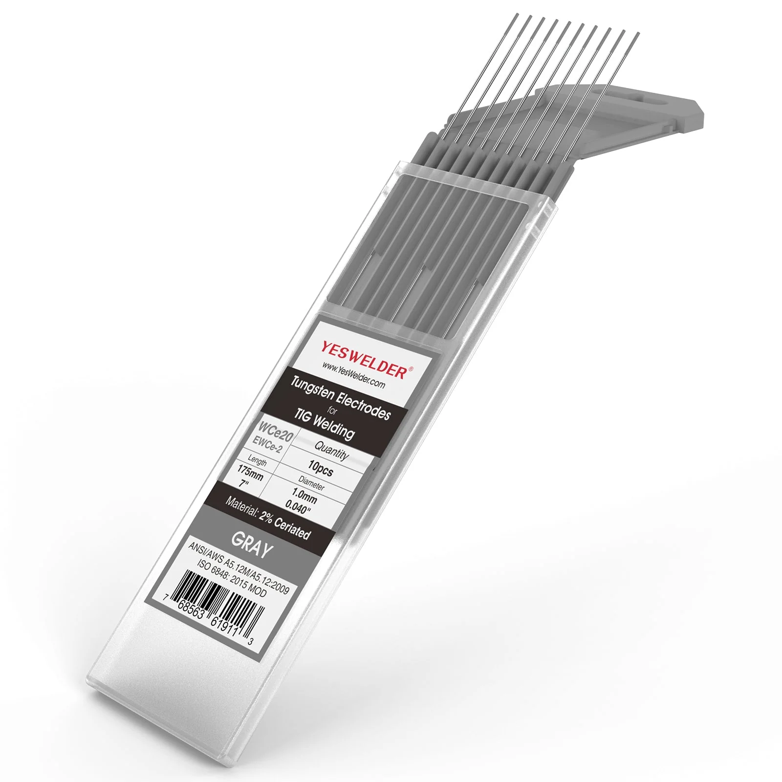 WC20 Series 2% Ceriated TIG Welding Tungsten Electrode - Image 2