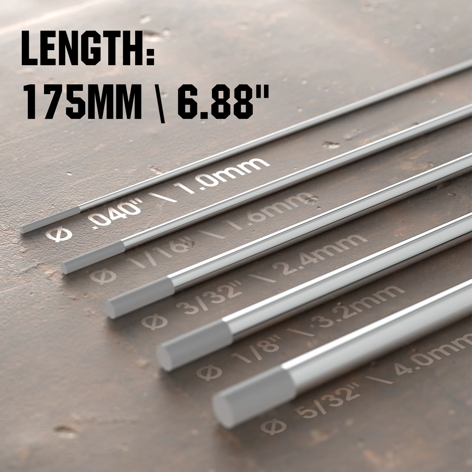 WC20 Series 2% Ceriated TIG Welding Tungsten Electrode - Image 3