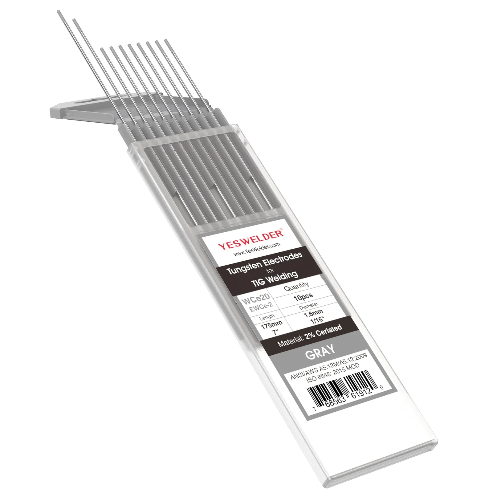 WC20 Series 2% Ceriated TIG Welding Tungsten Electrode - Image 9