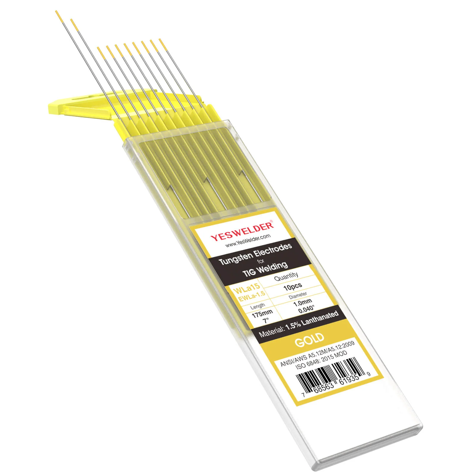 WL15 Series 1.5% Lanthanated TIG Welding Tungsten Electrode