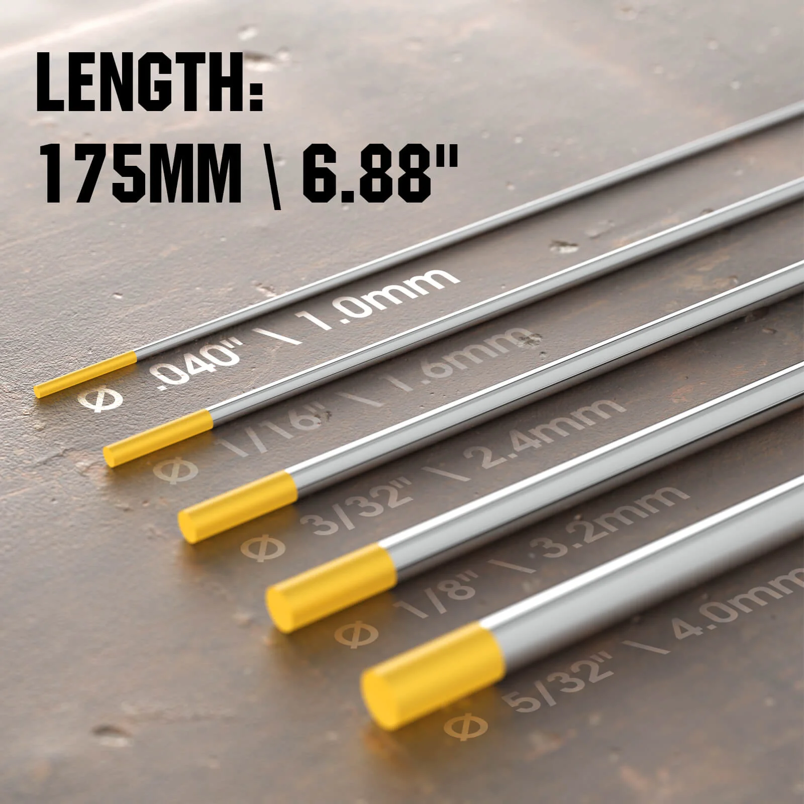 WL15 Series 1.5% Lanthanated TIG Welding Tungsten Electrode - Image 3