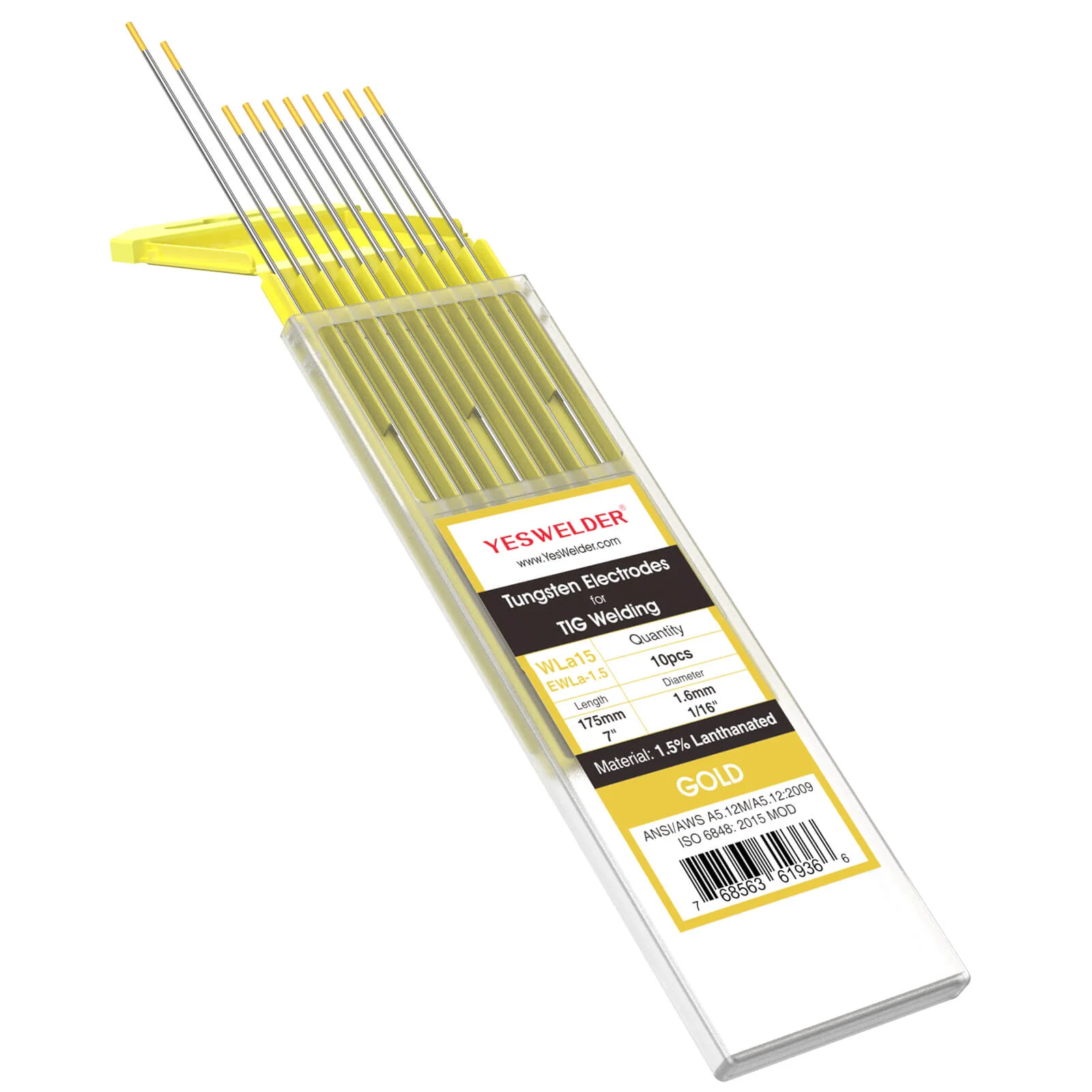 WL15 Series 1.5% Lanthanated TIG Welding Tungsten Electrode - Image 4