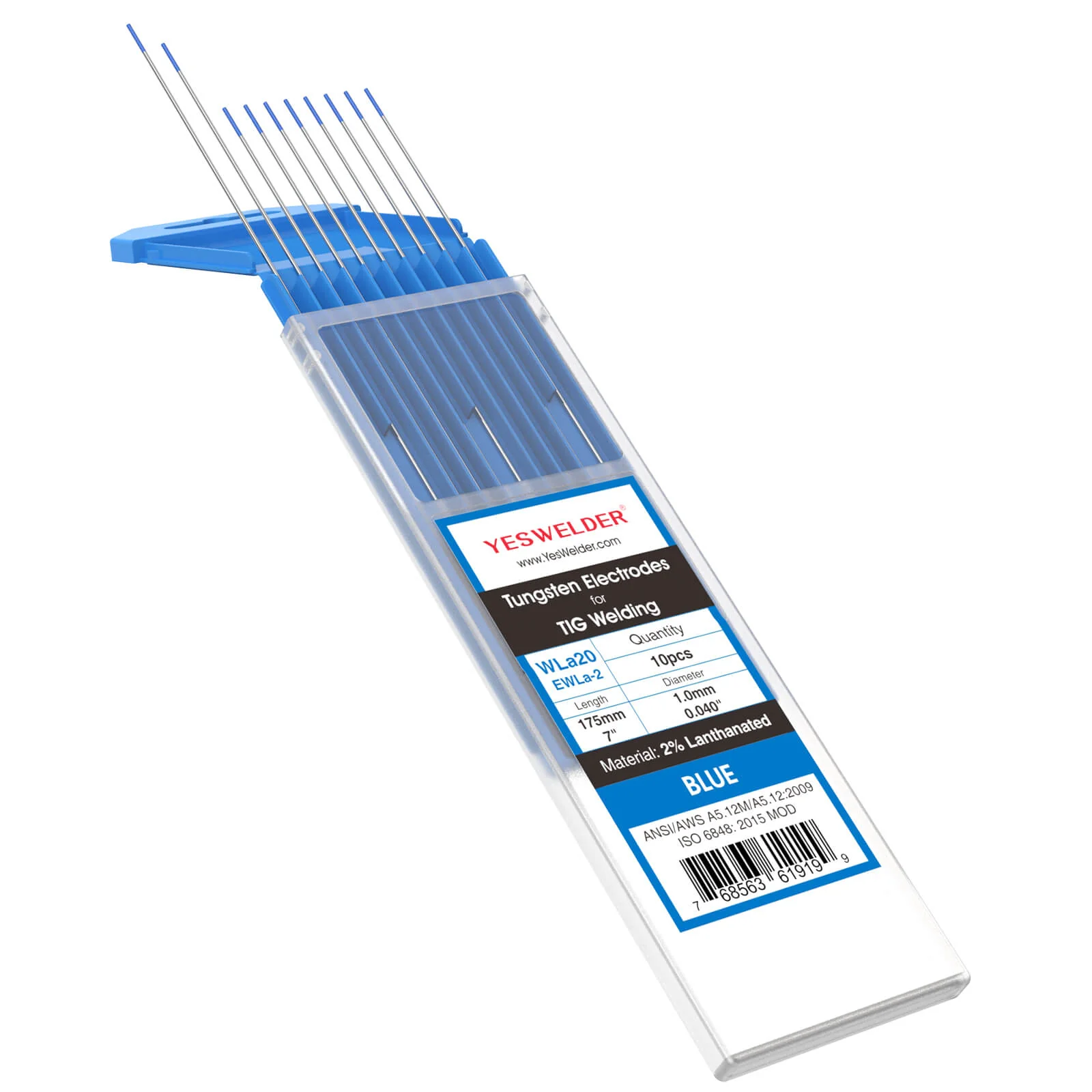 WL20 Series 2% Lanthanated TIG Welding Tungsten Electrode - Image 2