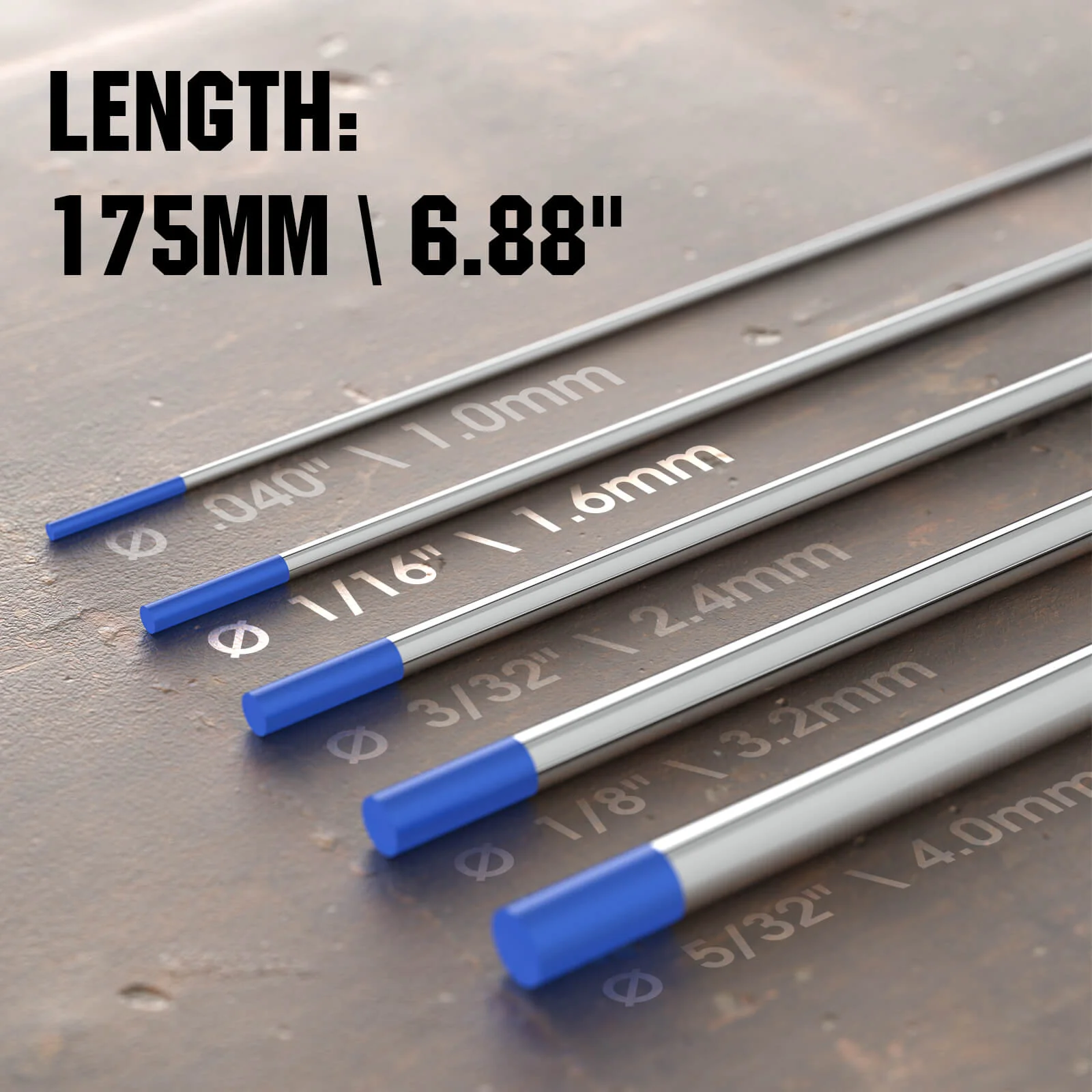 WL20 Series 2% Lanthanated TIG Welding Tungsten Electrode - Image 3