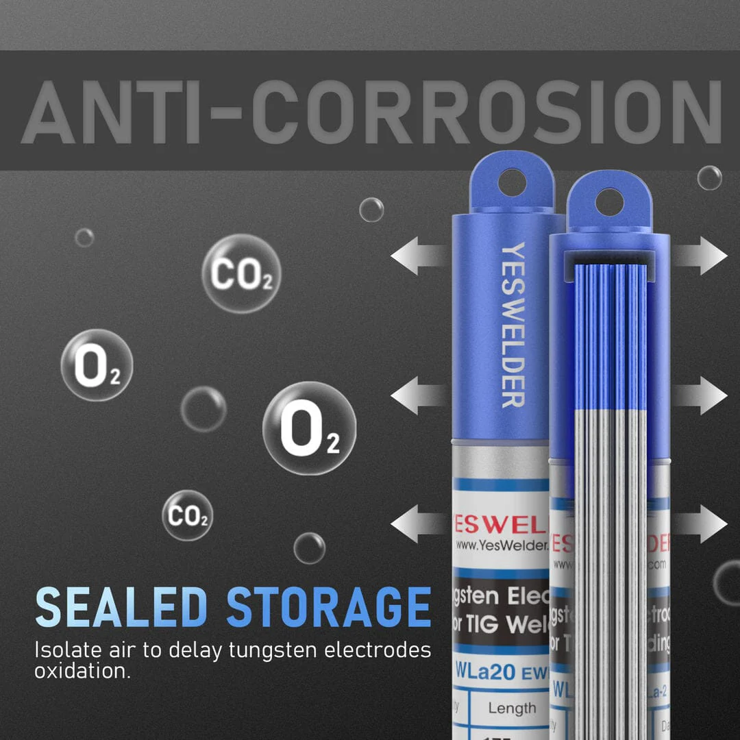 WL20 Series 2% Lanthanated TIG Welding Tungsten Electrode - Image 7