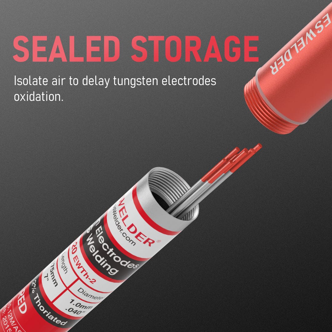 WT20 Series 2% Thoriated TIG Welding Tungsten Electrode - Image 3