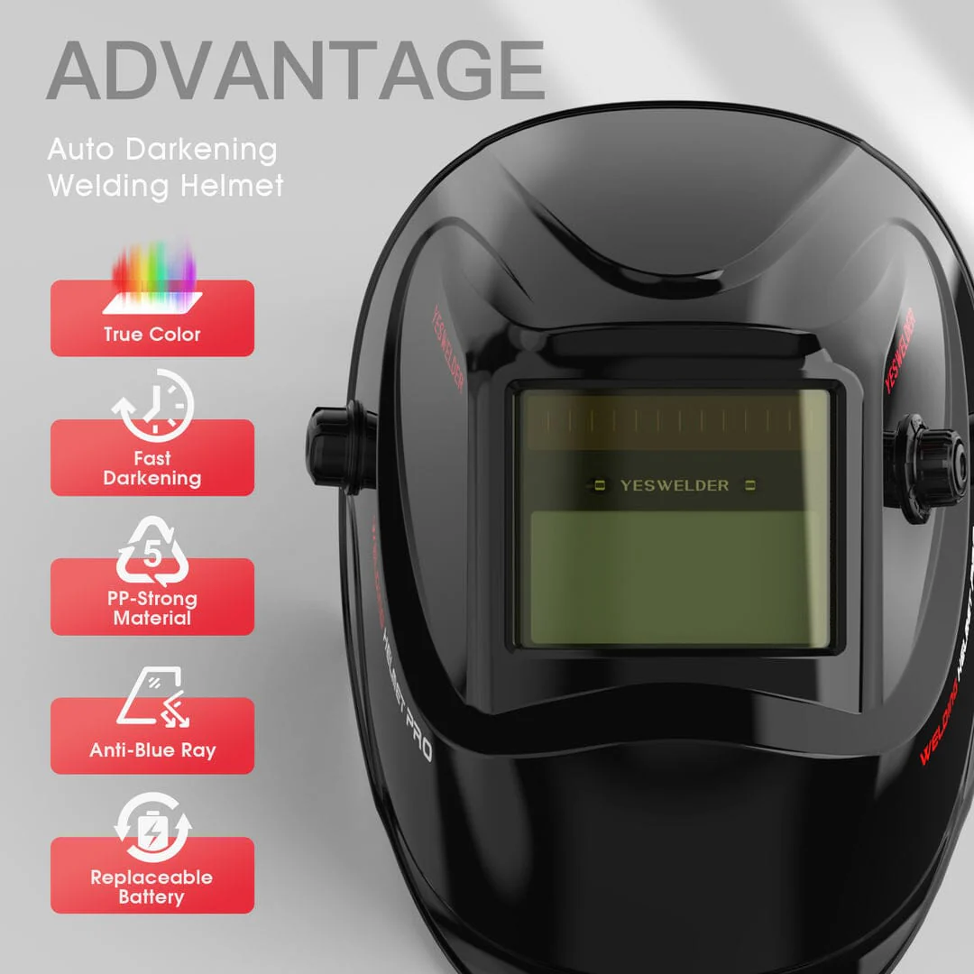 LYG-L600A Auto-Darkening Welding Helmet - Image 3