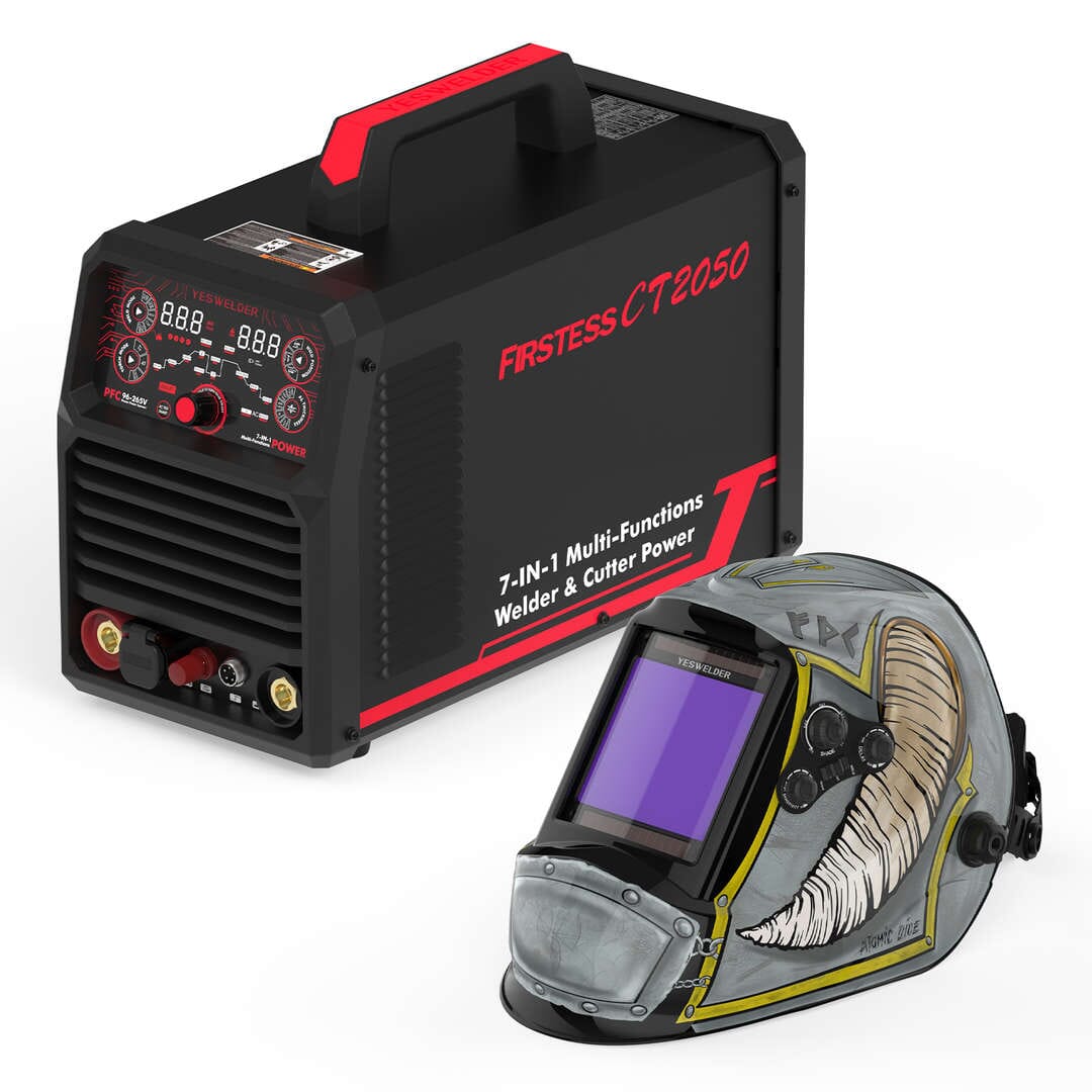 LYG-M800H-VK Berserker Customize Graphic Auto-Darkening Welding Helmet - Image 7
