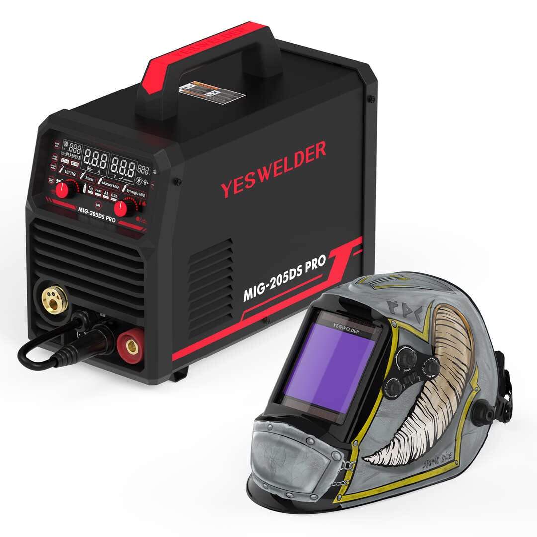LYG-M800H-VK Berserker Customize Graphic Auto-Darkening Welding Helmet - Image 8