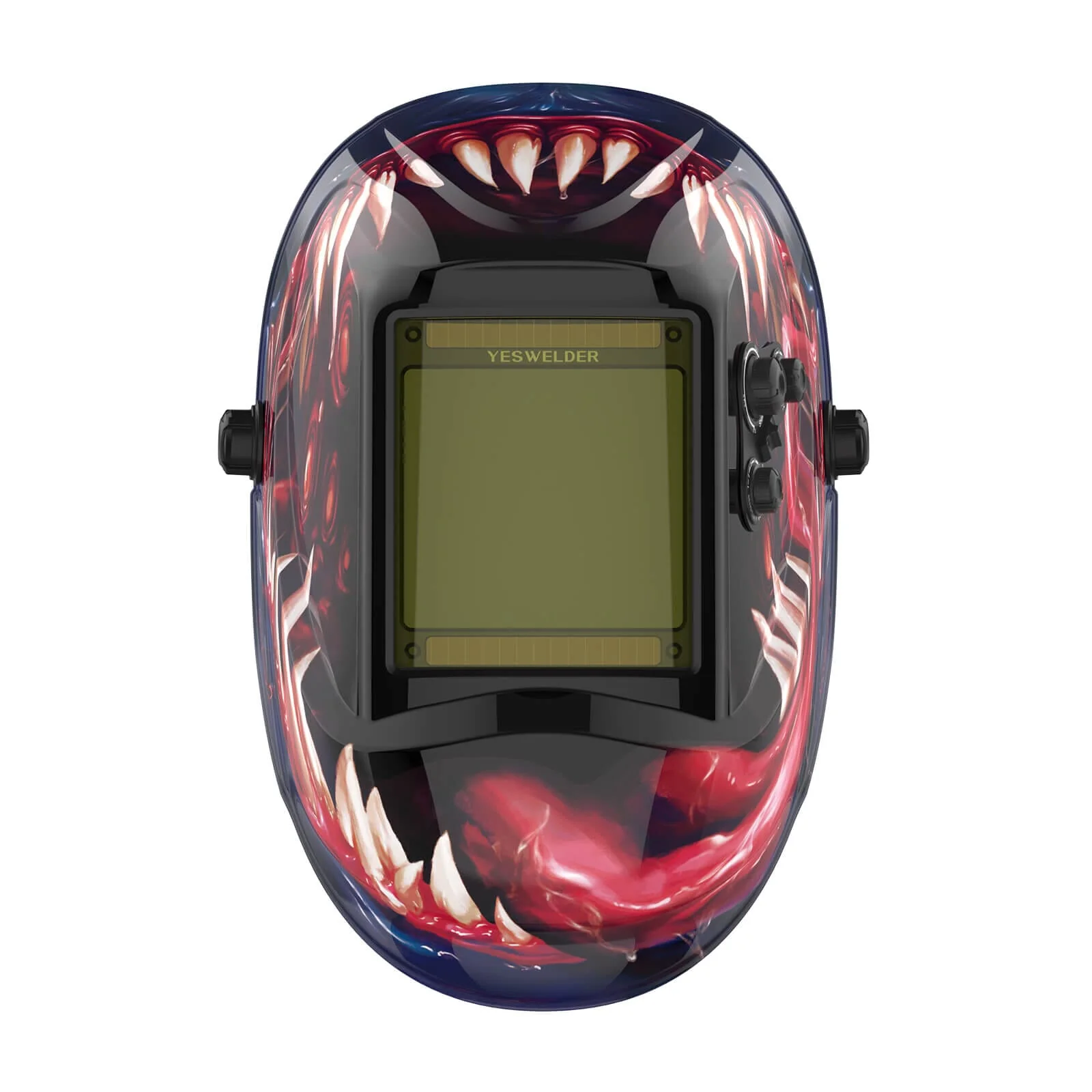 LYG-M800H-VM Venom Customize Graphic Auto-Darkening Welding Helmet - Image 2
