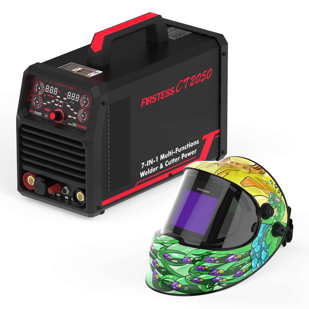 LYG-Q800D-PC Shattered Sunrise Customize Graphic Auto-Darkening Welding Helmet - Image 7