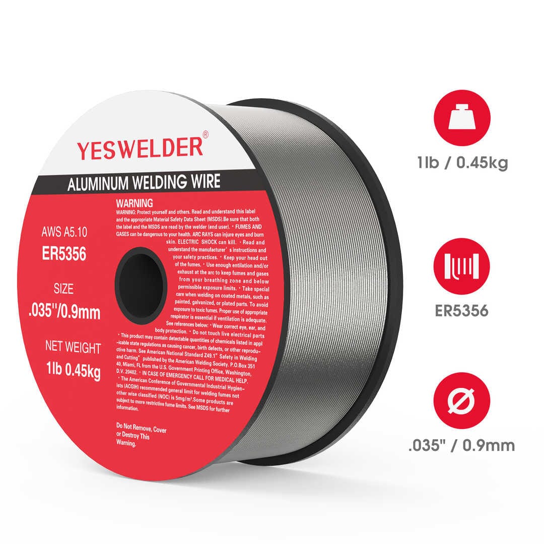 ER5356/1LB-0.9  1LB Spool .035" Magnesium Aluminum MIG Welding Wire - Image 3