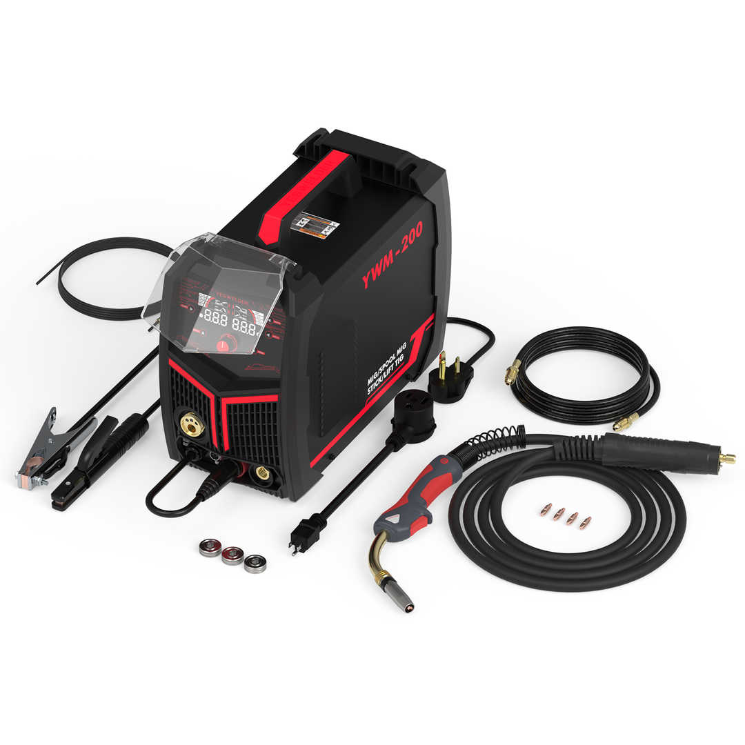 YWM-200 4-in-1 Multi-Process Aluminum MIG Welder - Image 5